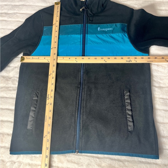 NWOT Cotopaxi Womens Blue Black and Teal Teca Fleece Full Zip Jacket Outdoorsy M - Picture 10 of 13